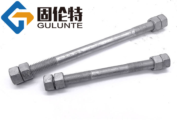 熱鍍鋅雙頭螺栓型號規格及尺寸一覽表大全